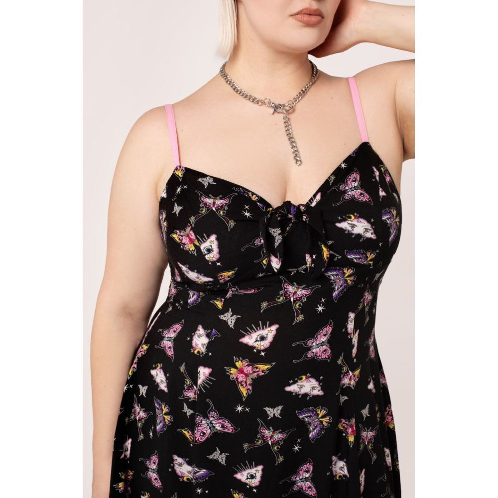 Hell Bunny - Kocho Robe courte - Noir